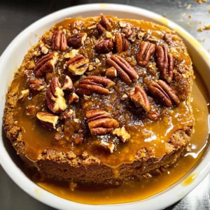 Pumpkin Pecan Cobbler