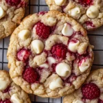 Raspberry White Chocolate Cookies