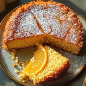 Sicilian Whole Orange Cake