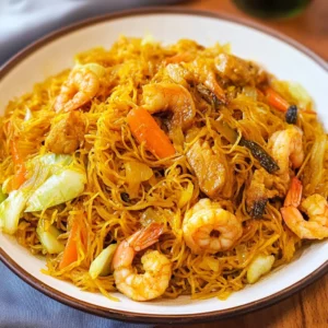 Singapore Noodles (Singapore Mei Fun)