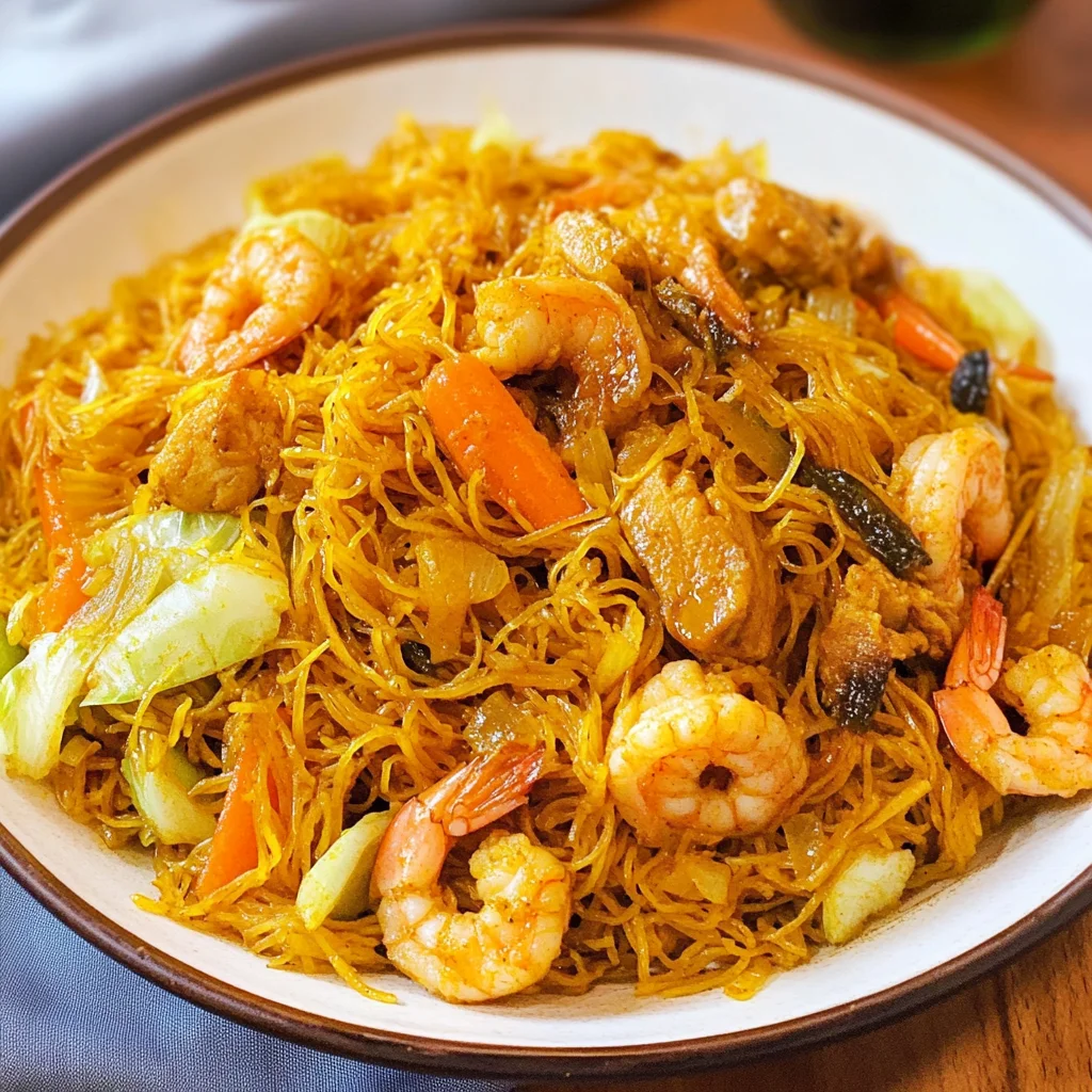 Singapore Noodles (Singapore Mei Fun)