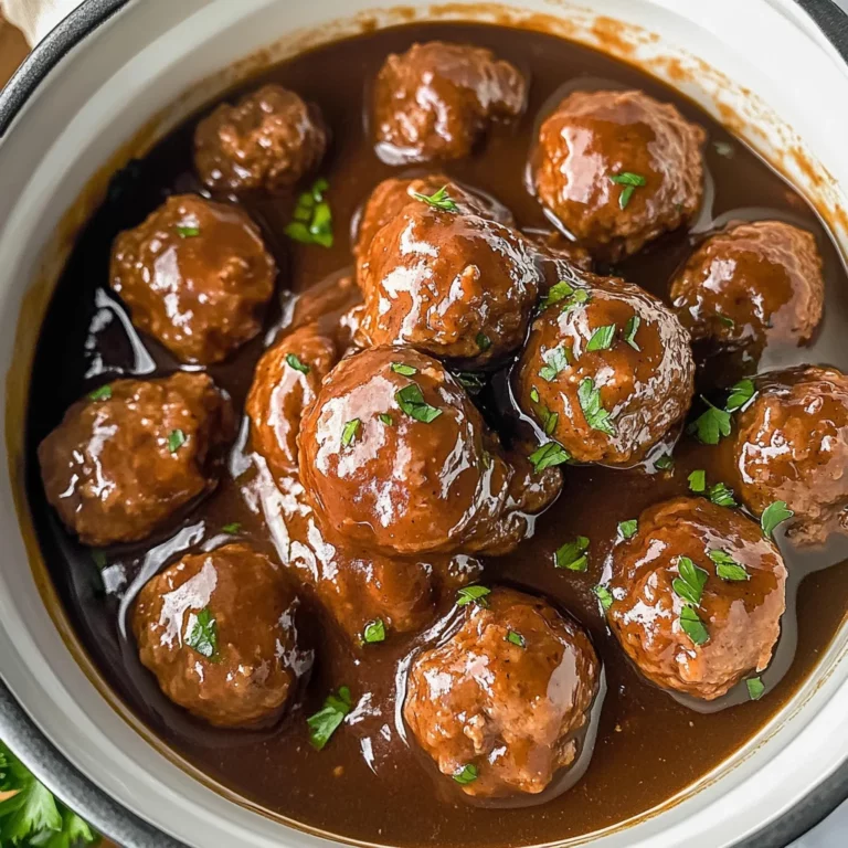 Slow Cooker Salisbury Steak Meatballs: Family-Friendly Comfort