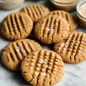 3 Ingredient Peanut Butter Cookies