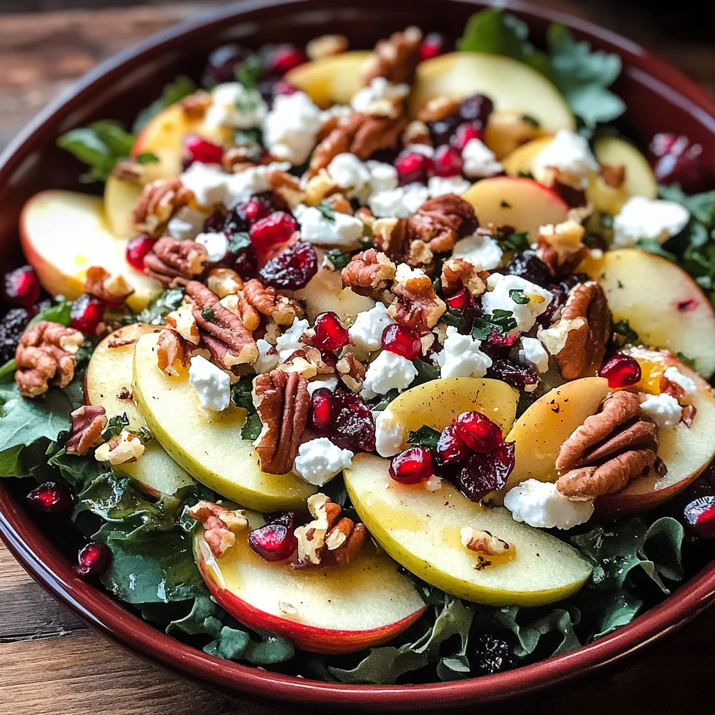 Autumn Harvest Honeycrisp Apple and Feta Salad