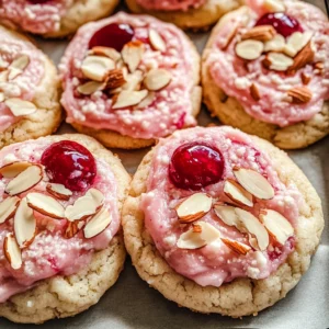 Cherry Almond Amish Sugar Cookies