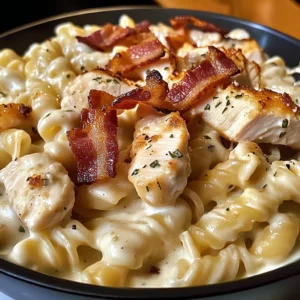Chicken Bacon Ranch Pasta