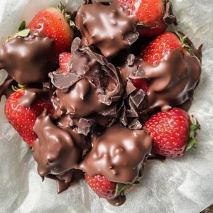 Chocolate Strawberry Yogurt Clusters (Viral Recipe!)