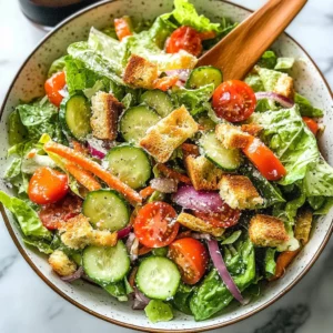Classic House Salad - Quick and Easy