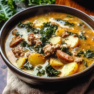 Cozy Italian Sausage and Potato Soup – Easy & Hearty!
