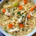 Creamy Chicken Noodle Soup Recipe