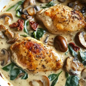 Creamy Mushroom Chicken Recipe