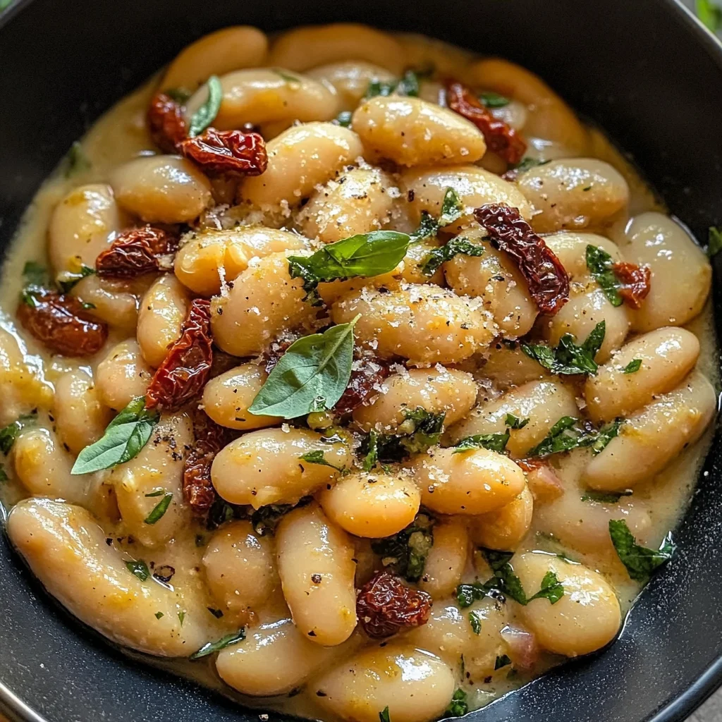 Creamy Tuscan Marry Me Butter Beans