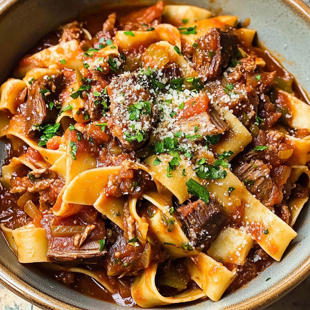 Crockpot Short Rib Ragu