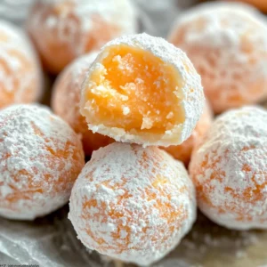Easy Orange Creamsicle Truffles