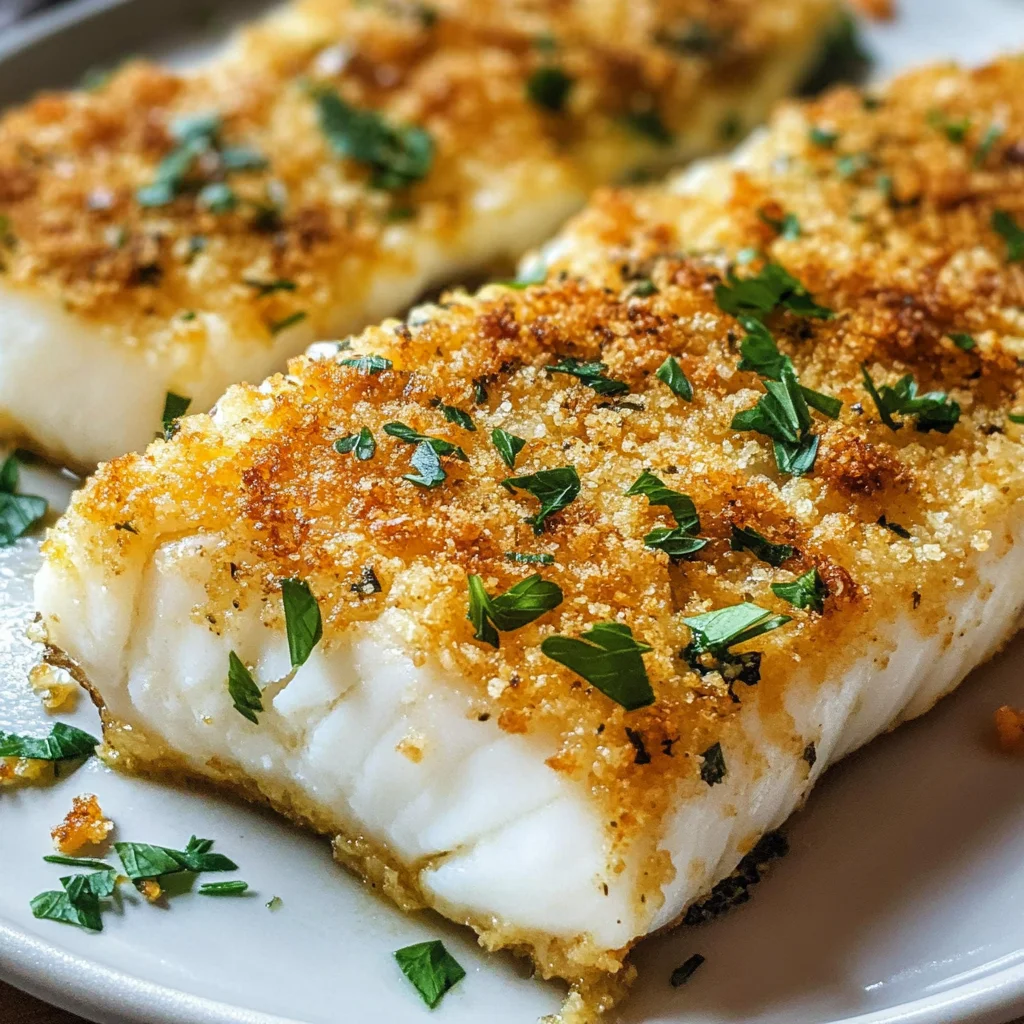 Garlic Parmesan Crusted Halibut: 15-Minute Baked Perfection