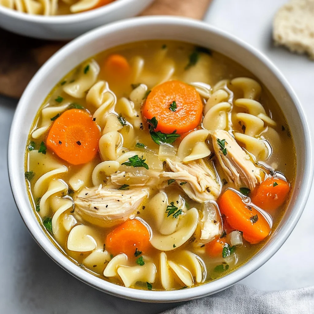 Gluten-Free Chicken Noodle Soup