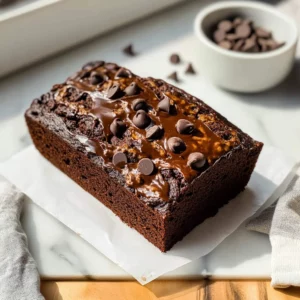 Healthy Chocolate Banana Bread
