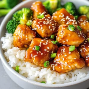 Healthy Orange Chicken