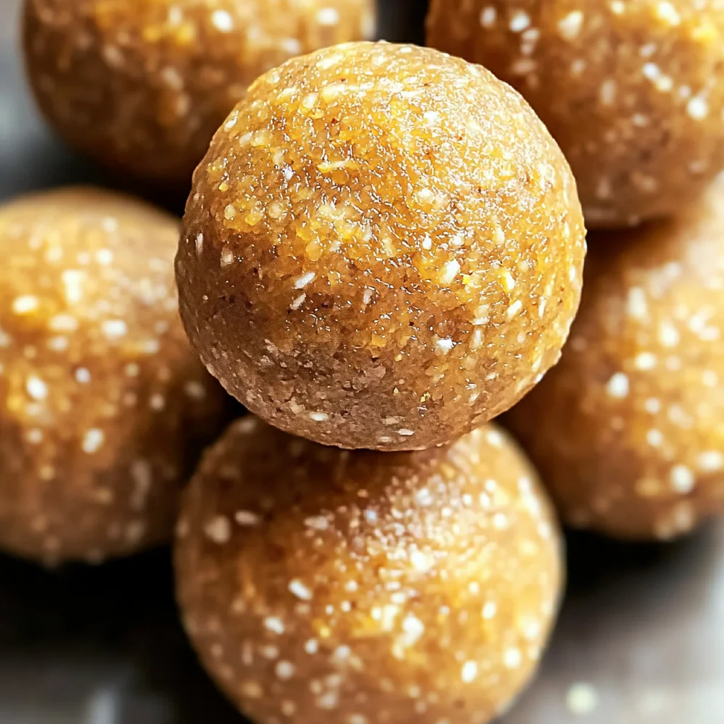 Healthy Pumpkin Protein Balls Recipe