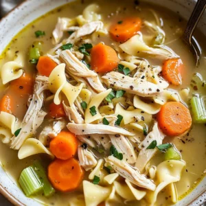 Homemade Chicken Noodle Soup Recipe