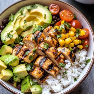 Honey Chipotle Chicken Bowls