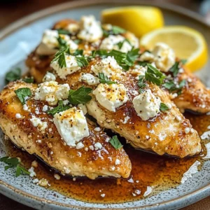 Hot Honey Feta Chicken Dish: A Deliciously Spicy and Savory Recipe