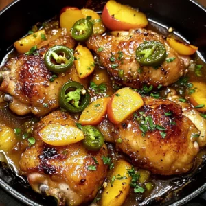 Jalapeno Peach Chicken