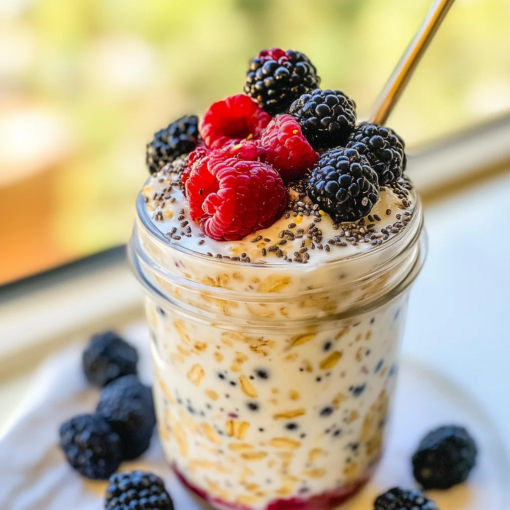 Low Calorie Overnight Oats