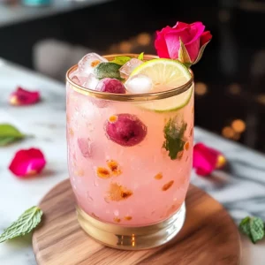 Lychee Rose Mojito