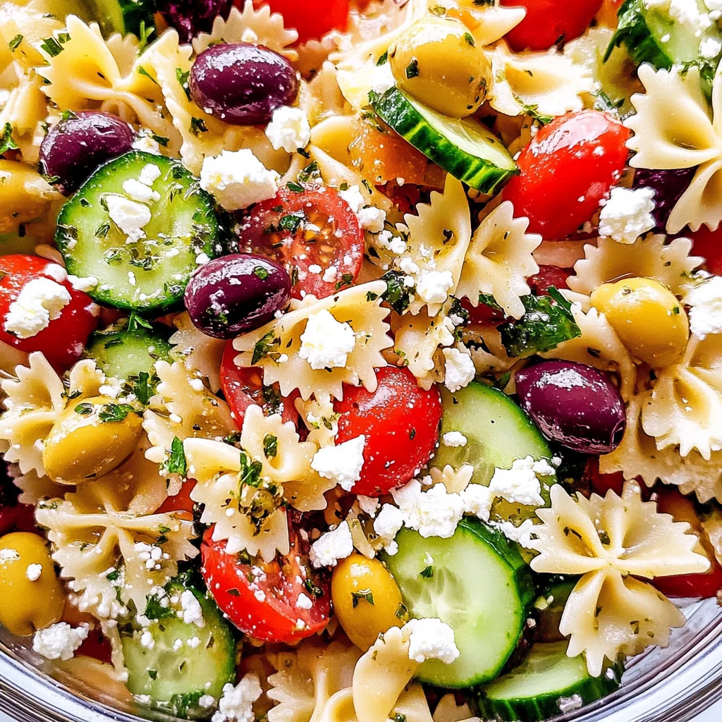 Mediterranean Pasta Salad