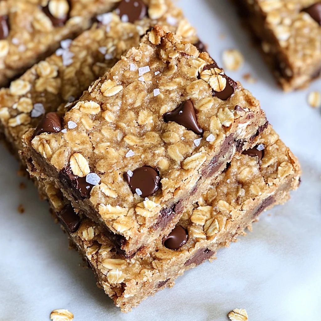 Oatmeal Chocolate Chip Bars