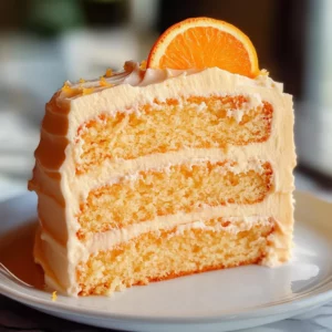 Orange Creamsicle Cake