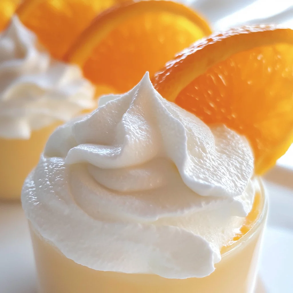 Orange Creamsicle Mousse
