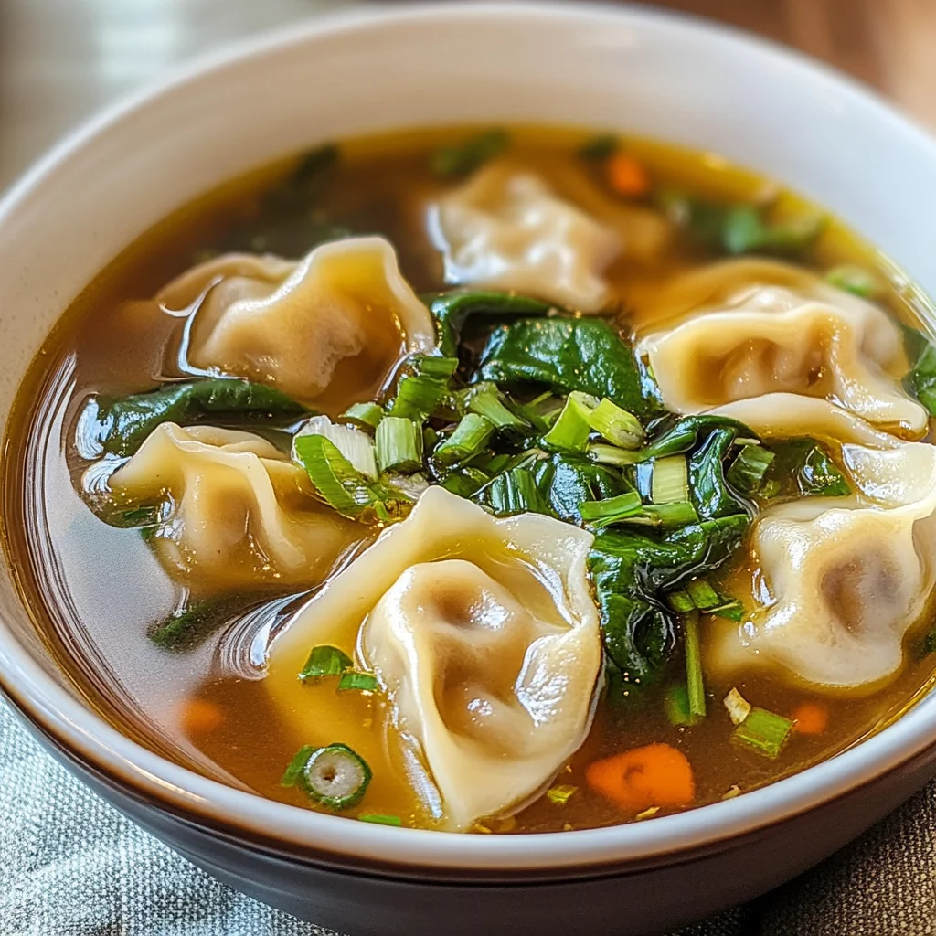 Potsticker Soup: A Comforting Delight