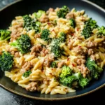 Quick Ground Turkey Orzo Recipe