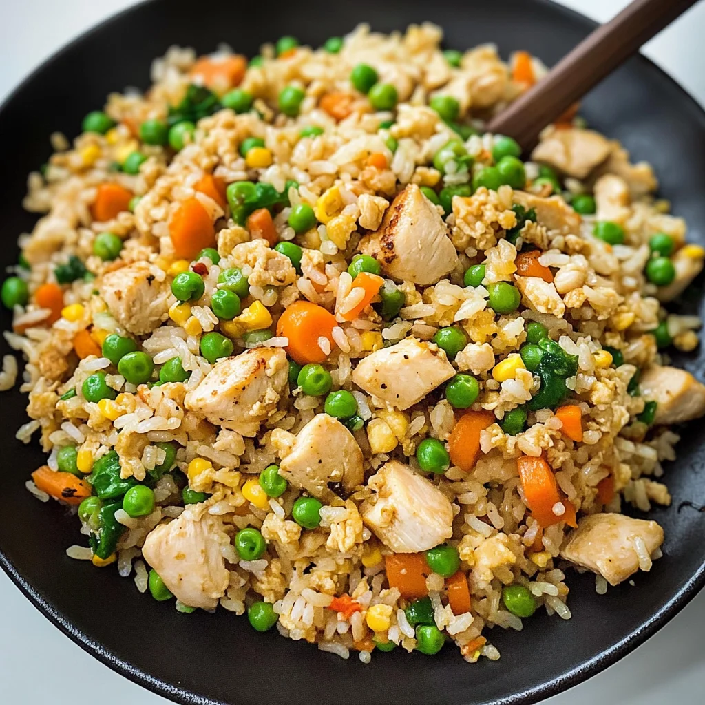 Quick & Easy Chicken Fried Rice