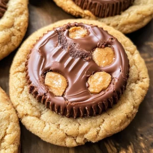 Reese's Cup Peanut Butter Cookies