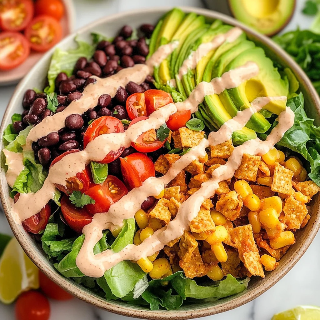 Southwest Salad with Chipotle Ranch