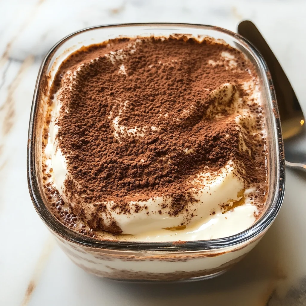 Tiramisu Chia Pudding