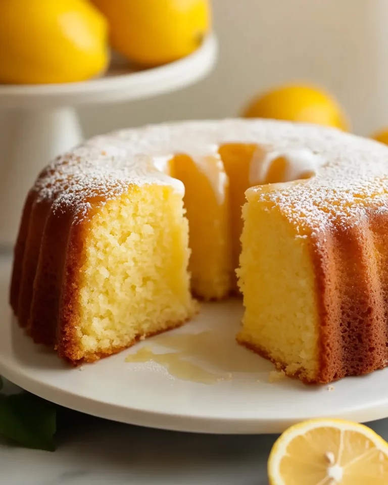 A Lemon Cake To Die For