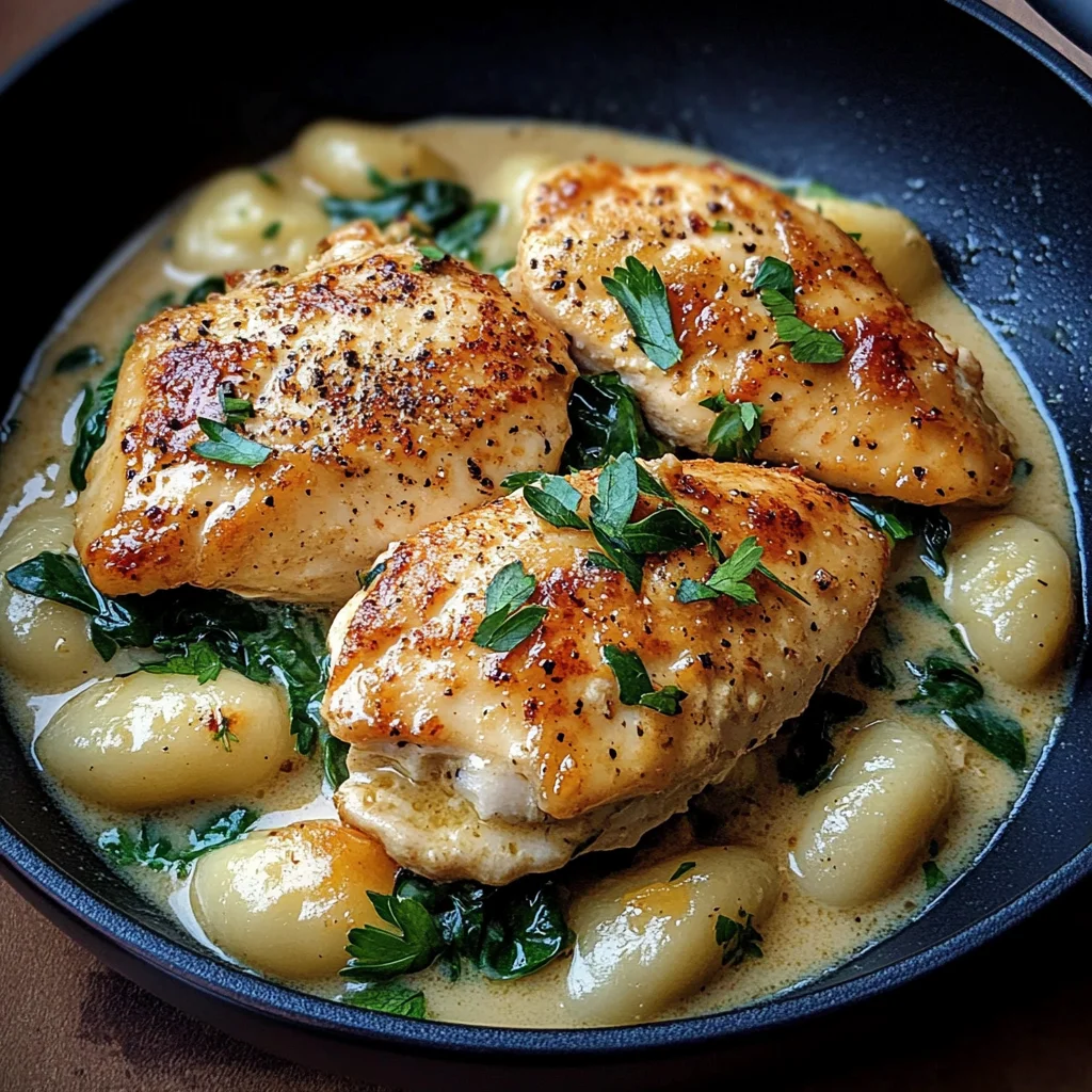 Asiago Chicken Gnocchi