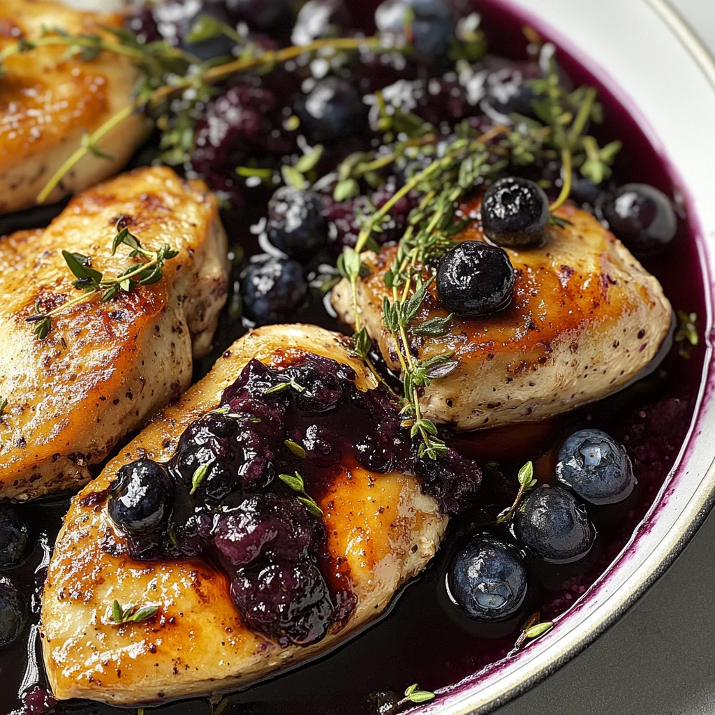 Best-Ever Blueberry Thyme Chicken: An Incredible Ultimate Recipe