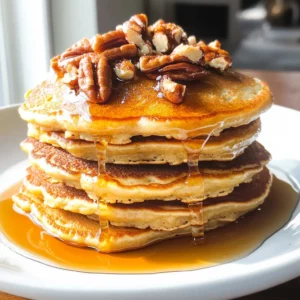 Butter Pecan Pancakes