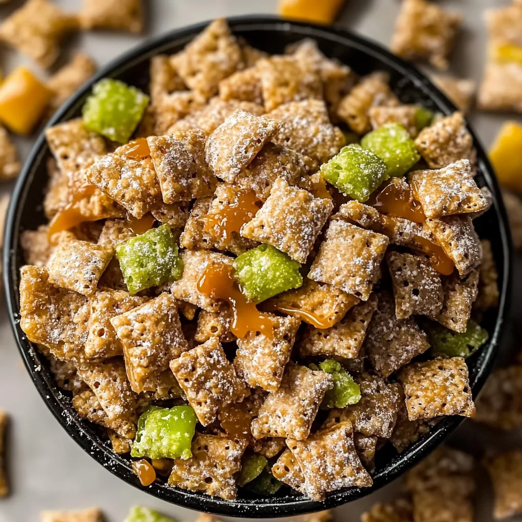 Caramel Apple Puppy Chow
