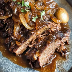 Caramelized Pulled Beef Brisket