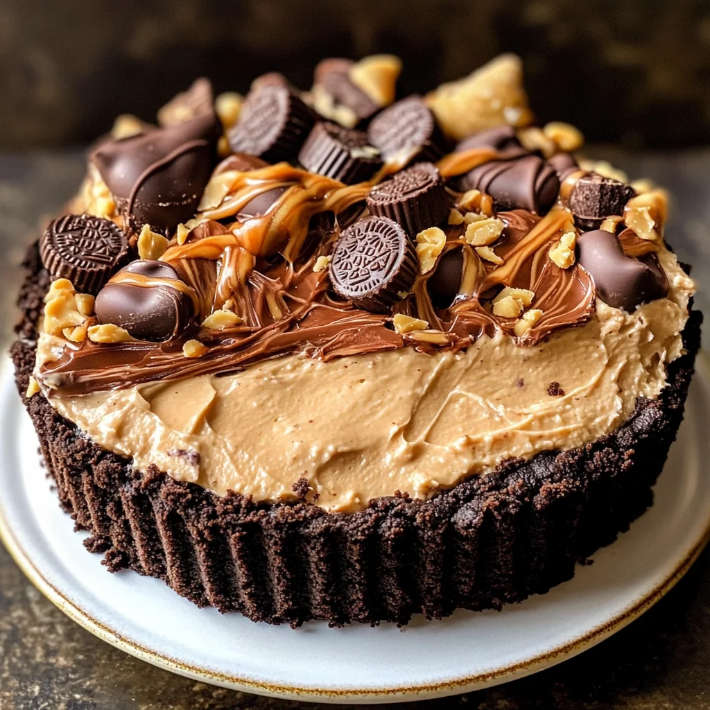 Chocolate Peanut Butter Pie