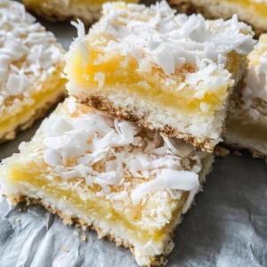 Coconut Bars