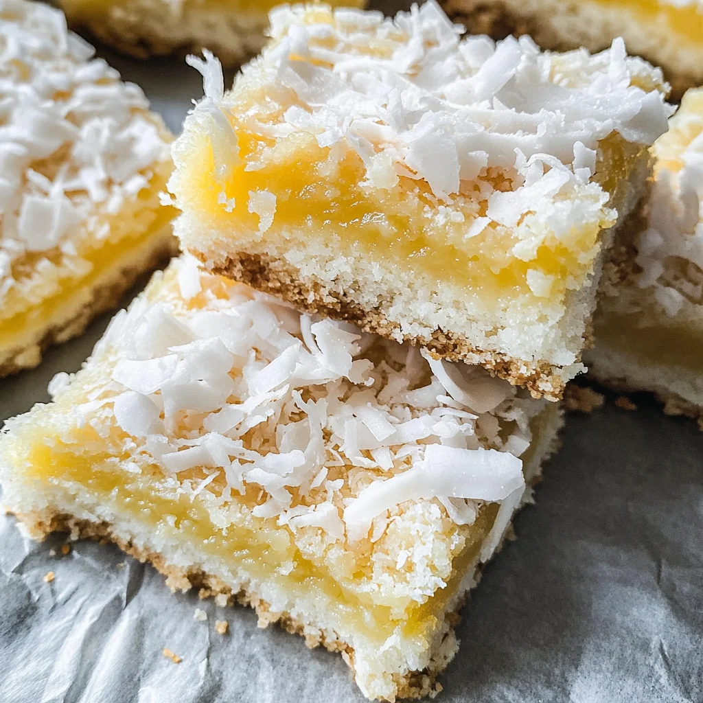 Coconut Bars