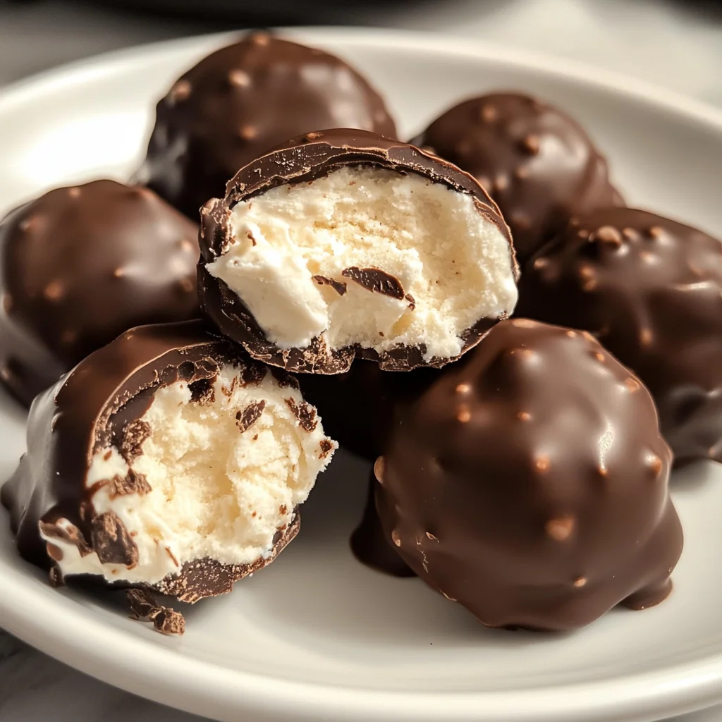 Cookie Dough Frozen Yogurt Bites