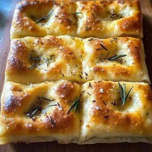 Easy Focaccia Bread Recipe